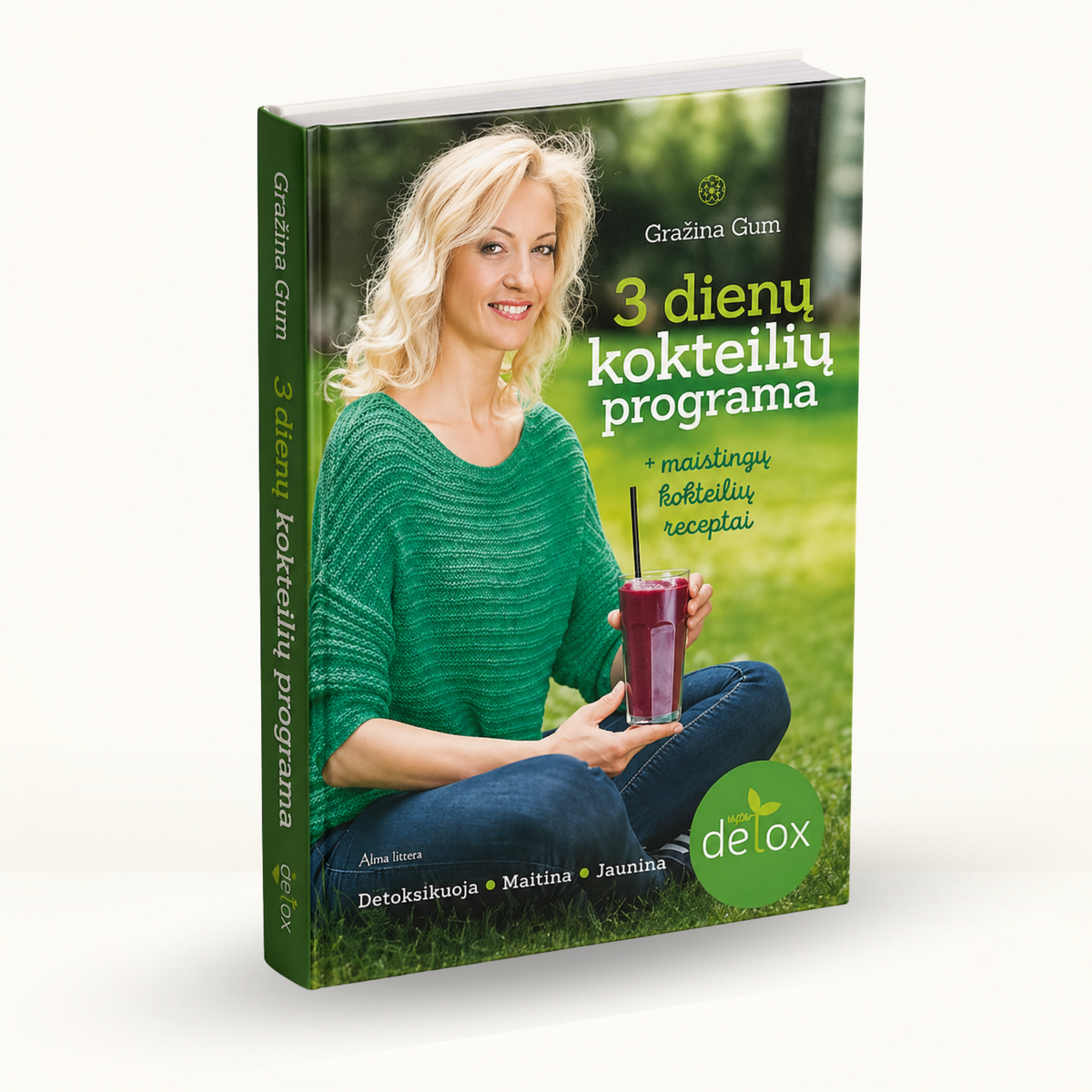 3 dienų kokteilių programa. Maistingų kokteilių receptai (elektroninė knyga)