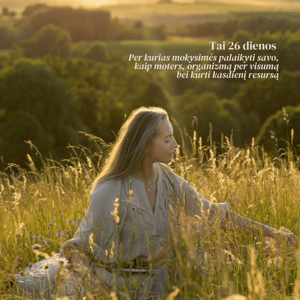 HOLISTINĖ (Moterų hormonų balansavimo programa)