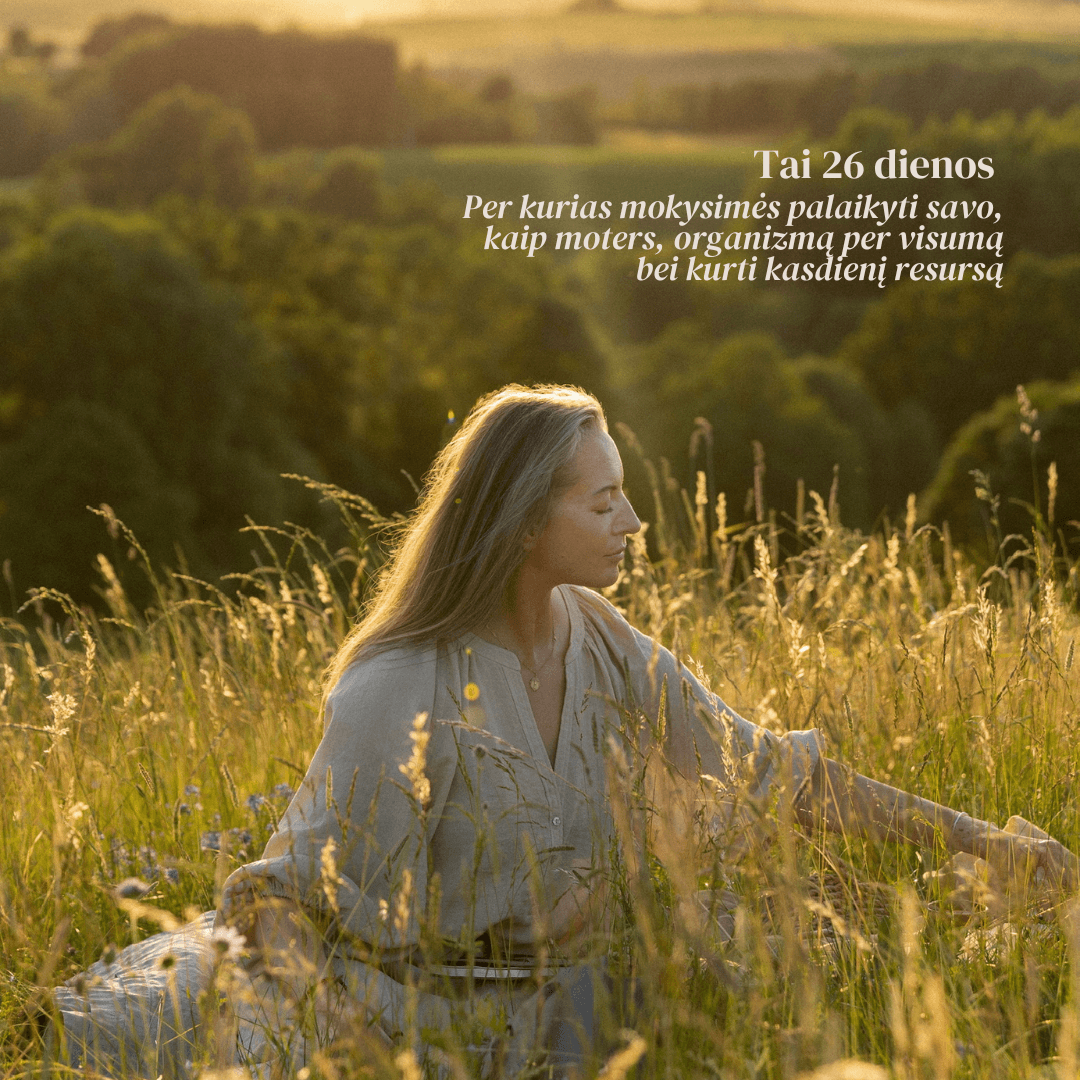 HOLISTINĖ (Moterų hormonų balansavimo programa)
