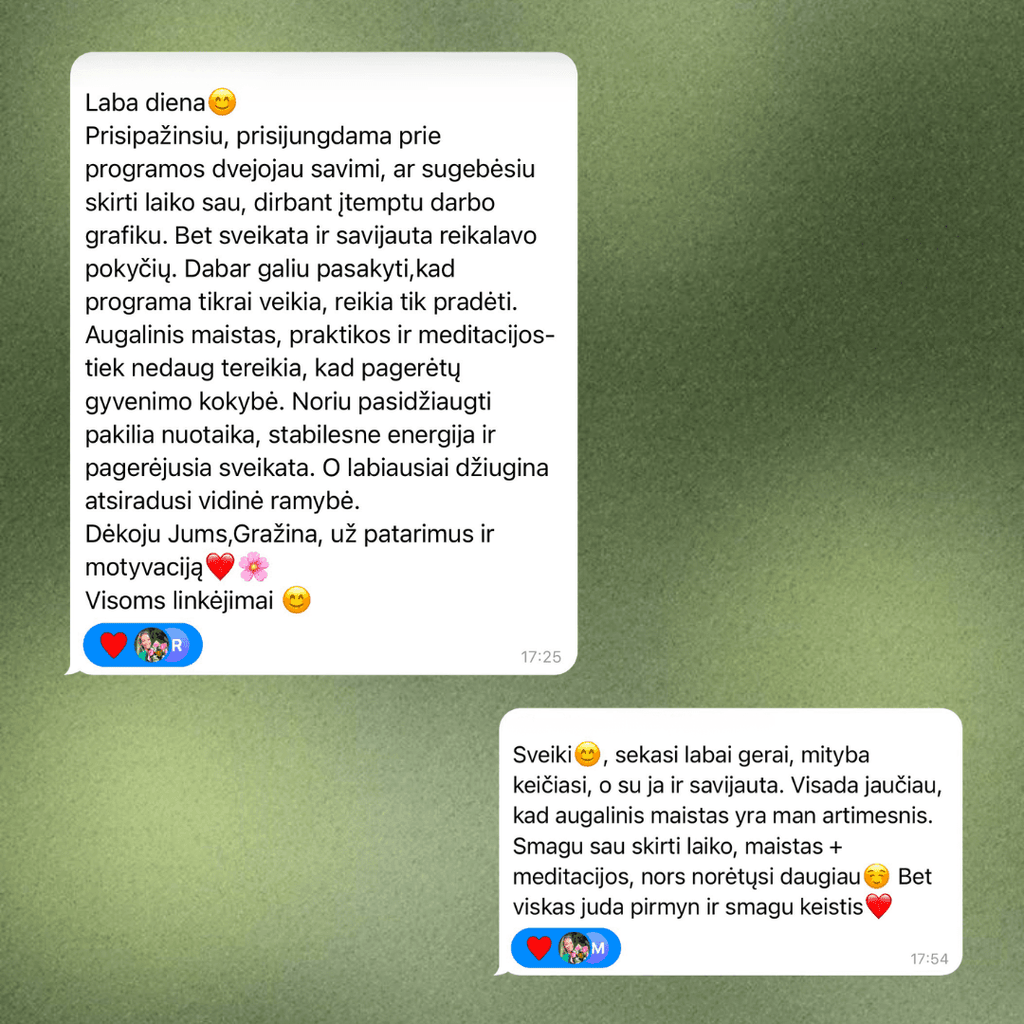 HOLISTINĖ (Moterų hormonų balansavimo programa)